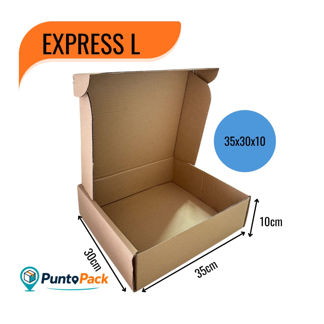 Kit 25 - Cajas express L - 35 × 30 × 10 cm